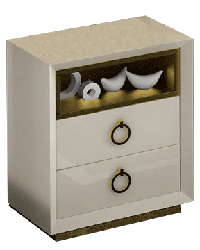 Bedroom Furniture Nightstands Velvet Nightstand