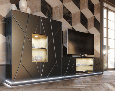 Wallunits Entertainment Centers MX21