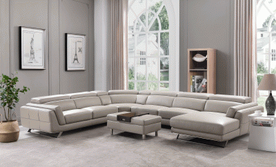 Living Room Furniture Sectionals 582 Sectional Right