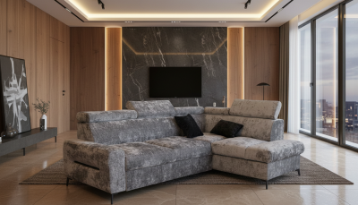 Living Room Furniture Sectionals Daytona sectional w/ bed & Storage
