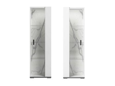Wallunits Entertainment Centers Carrara 1 Door Vitrines