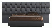 Bedroom Furniture Beds Emporio Black Queen size Bed
