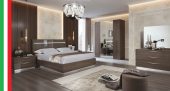 Bedroom Furniture Modern Bedrooms QS and KS Platinum Legno Silver Burch