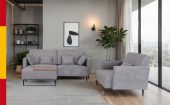 Living Room Furniture Sectionals Monroe GREY Living room