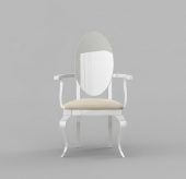 Dining Room Furniture Chairs Carmen White Armchair